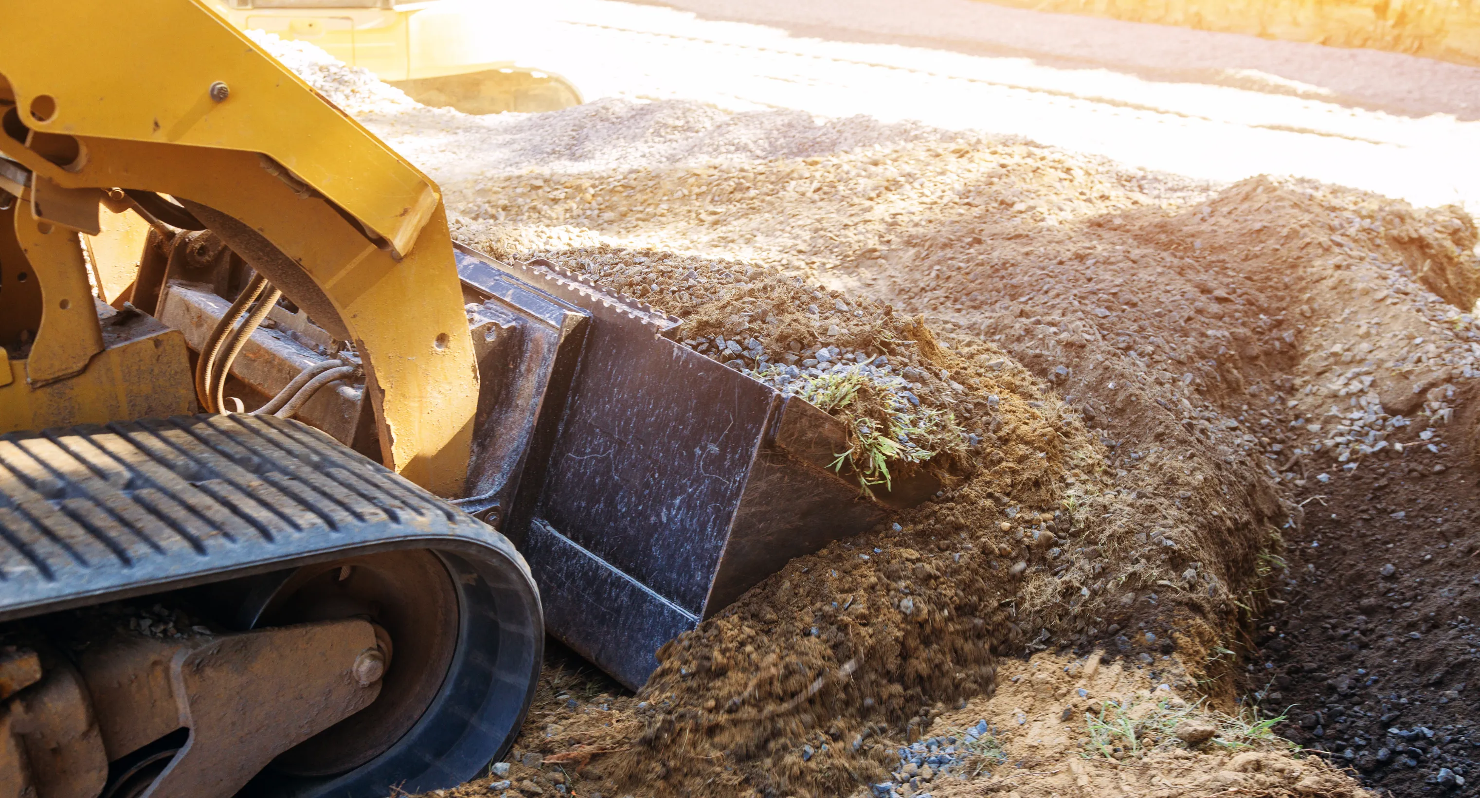 Excavation services in Dallas TX including site preparation grading and earth moving for construction projects