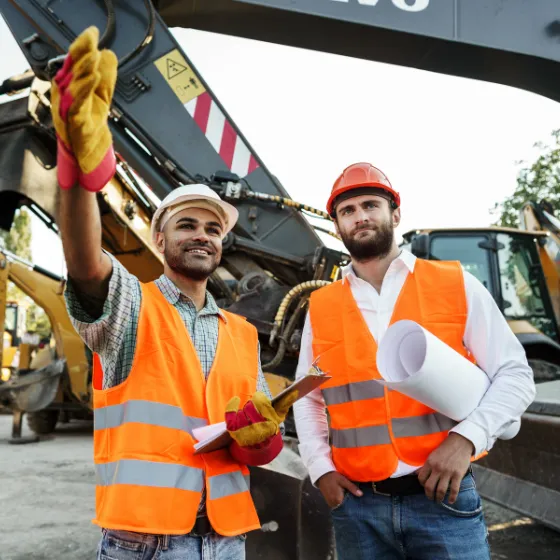 Professional excavation crew in Dallas performing precise grading and earth moving