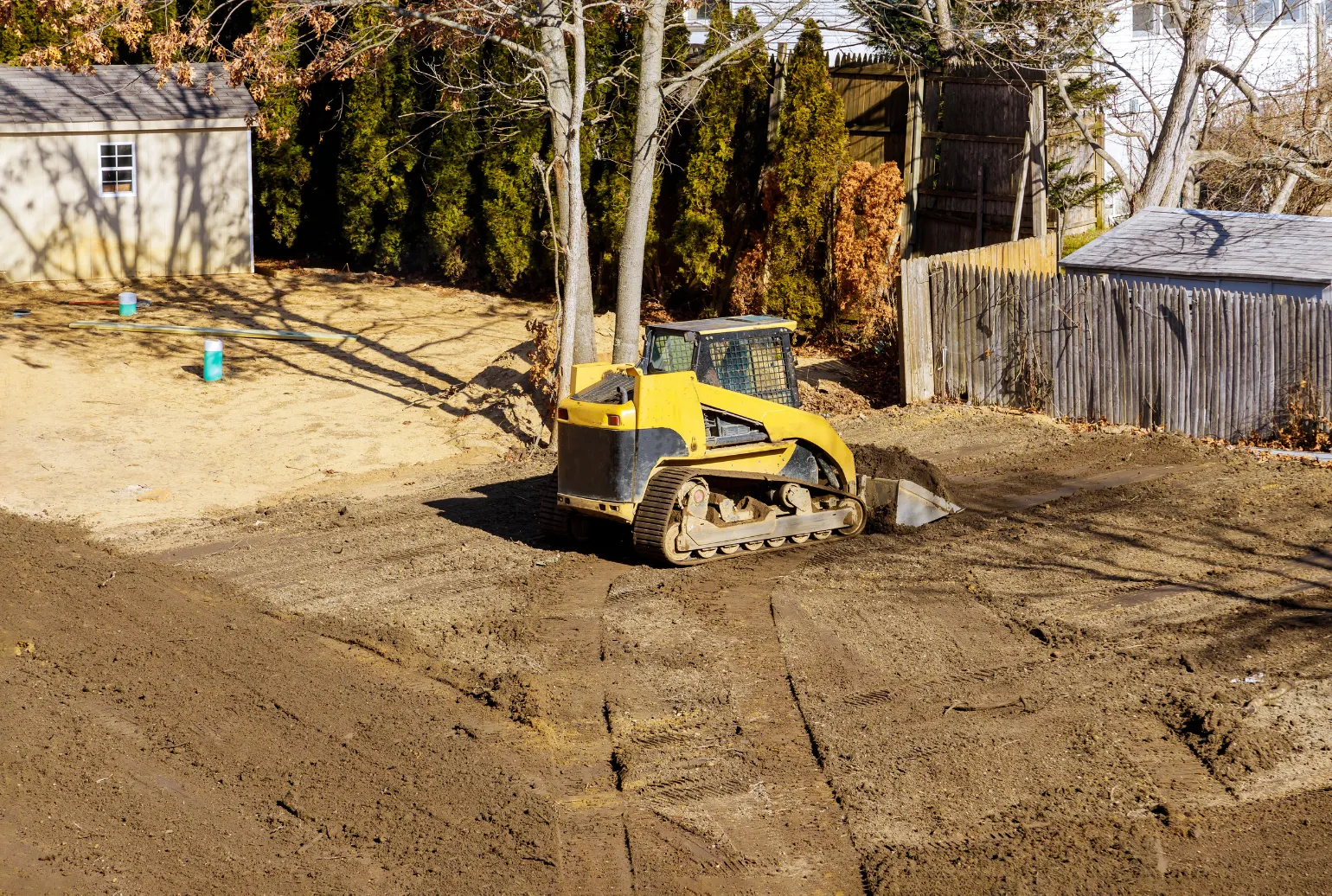 Earth moving and grading services by Excavation Pro Dallas