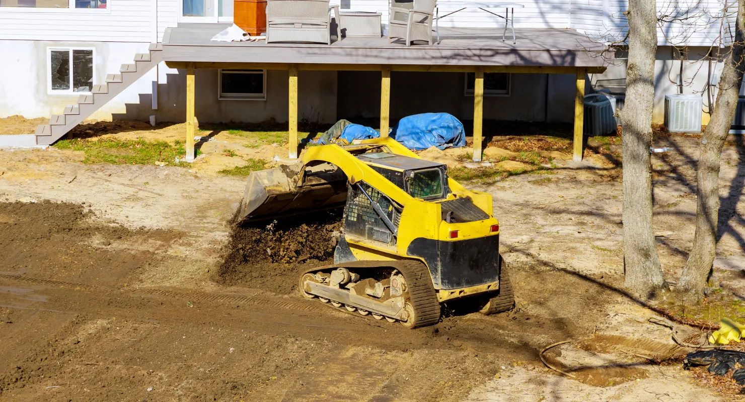 Large-scale earth moving and cut-and-fill excavation services in Dallas for construction projects